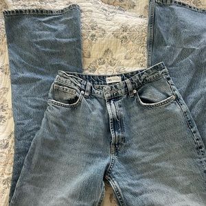 Zara dark wash bootcut jeans